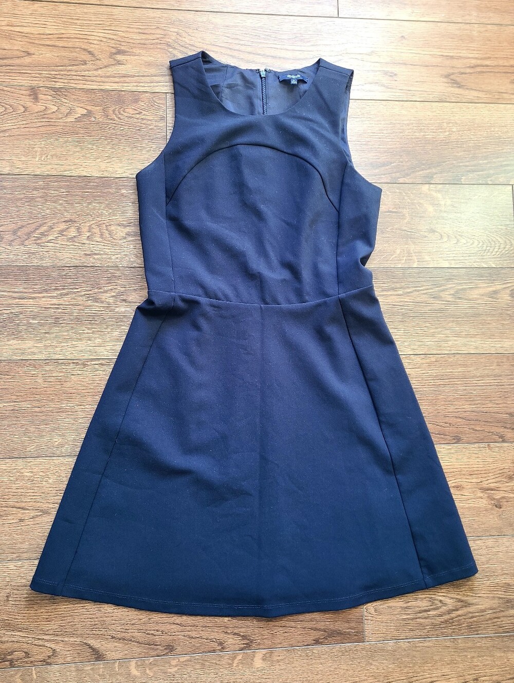 Madewell Navy Blue Sleeveless Fit & Flare Dress Size 6